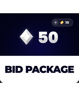 SkinAuctions 50 Bids + 10 Bonus Bids Package Key GLOBAL